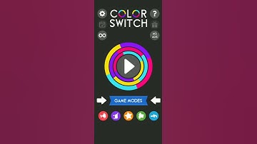 Color Switch splash screen animation