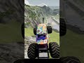 Monster Trucks Drop at 300 KM/H! 😱💥(Beam NG) #shorts