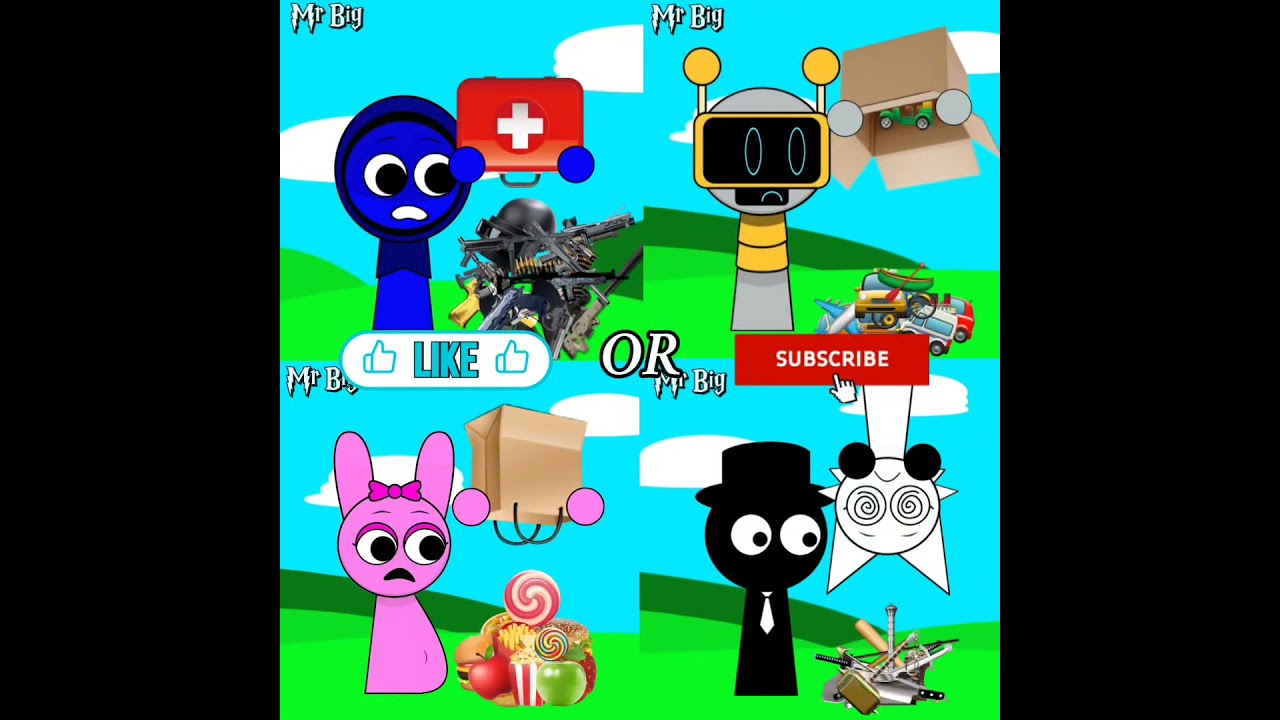 Drop all your weapons!  | Sprunki 