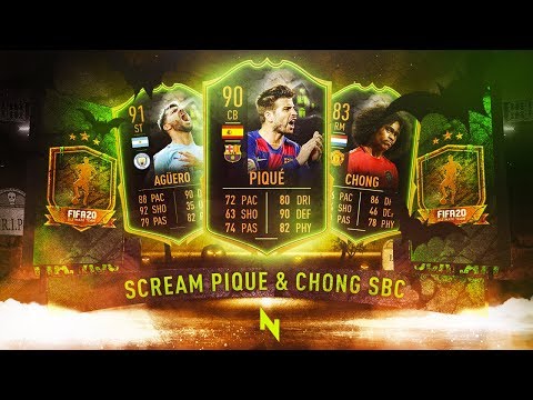 INSANE PIQUE SCREAM CARD SBC! - FIFA 20 Ultimate Team