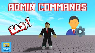 How to Add Admin Commands 9 (Kick Players) - Roblox Studio Tutorial