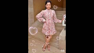 Hotty Beautiful Looks of Rashmika Mandana 💫💫💫