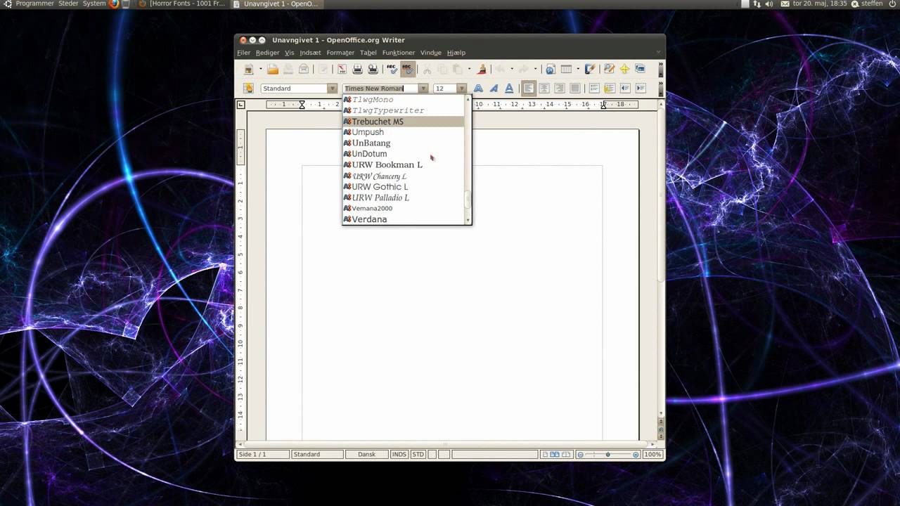How to Install Fonts - Ubuntu 10.04 - YouTube