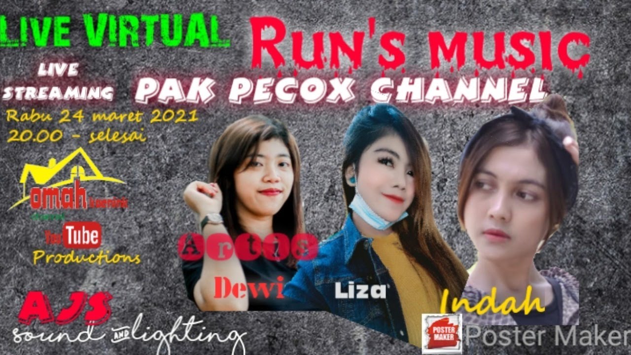 live virtual // RUN;S MUSIC// AJS // OMAH KOENINK PRODUCTIONS