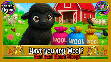 Have You Any Wool? | Nursery Rhyme with a Twist | Magic Mini Monsters | #magicminimonsters