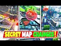 *NEW* ALL SEASON 9 SECRET MAP CHANGES IN FORTNITE! NEW LOCATIONS & MAP INFO!: BR