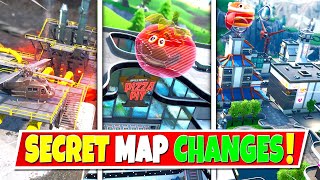 new all season 9 secret map changes in fortnite new locations map - new fortnite videos
