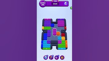 Color Block Jam Level 283 Solution Walkthrough#colorblockjam #gaming #games #colorblockjamgame #game