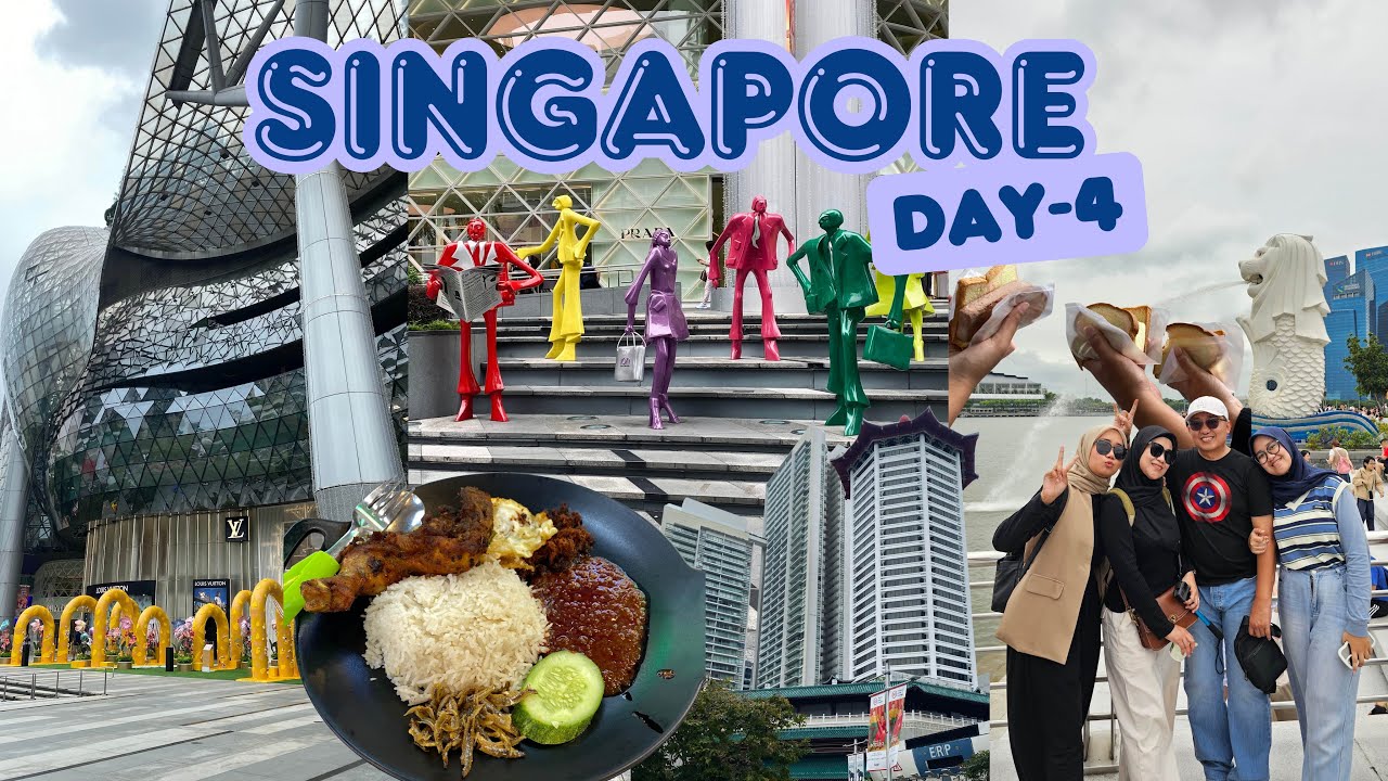 last day ke orchard beli ice cream🍦🛍️ | Vlog Singapore #4 