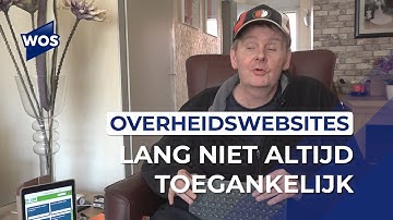 Overheidswebsites lang niet altijd goed toegankelijk