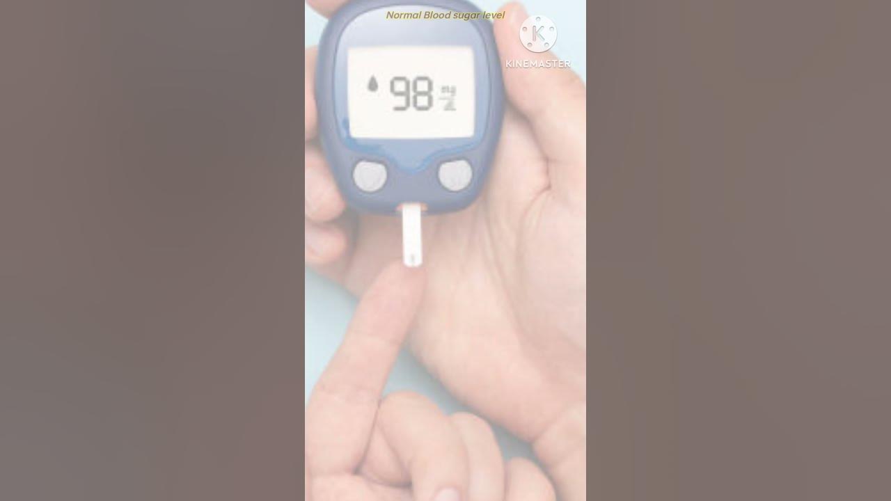 normal-blood-sugar-level-sugar-level-kitna-hona-chahiye-shorts