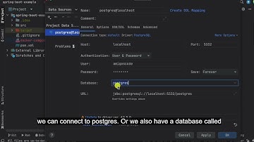 0062 Connecting to DB using IntelliJ IDEA