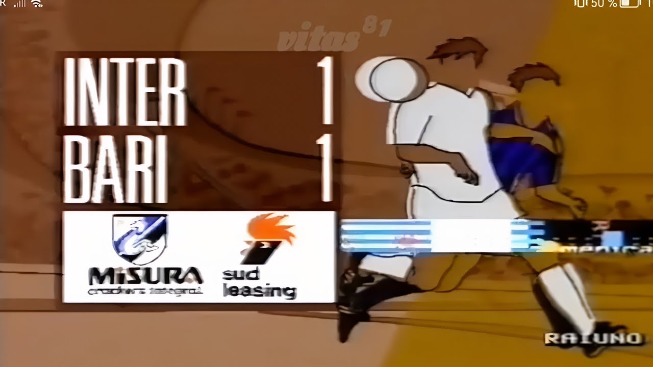 Inter-Bari 1-1, 1989/90 - Domenica Sportiva