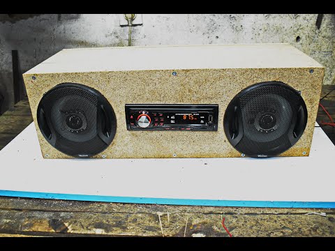 Vidéo: Boombox DIY : Nous Assemblons Une Boombox Maison à Partir D'un Autoradio, De Modules Chinois Et D'autres Matériaux à Portée De Main. Comment Faire?