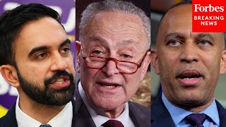 Jeffries, Schumer Asked Point Blank If They Will Back Andrew Cuomo Over Zohran Mamdania