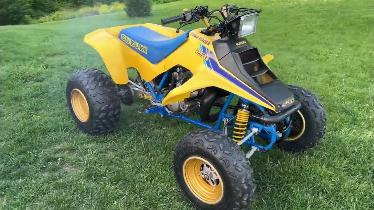 1985 SUZUKI LT250r Quadracer (UNRESTORED) YouTube