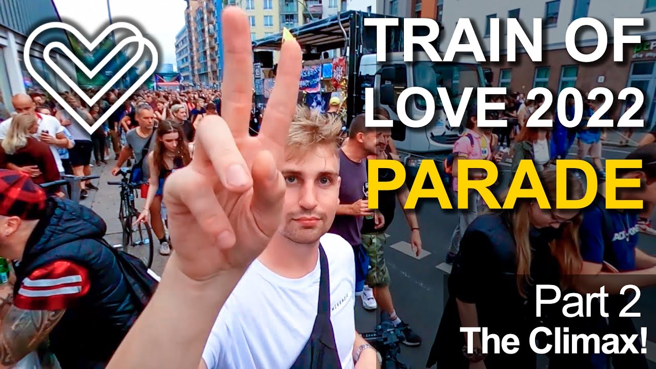 Techno Parade (Zug der Liebe 2022) in Berlin, Germany | The climax - Part 2