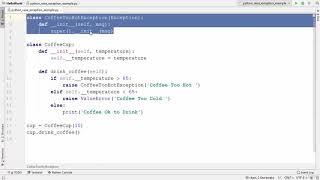 Raising Custom Exceptions Writing and Using Custom Exceptions | python tutorials