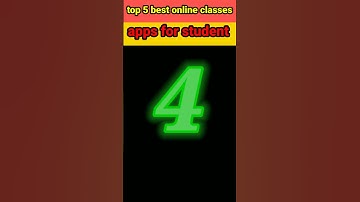top 5 best online classes apps for student #trending #top #india #online #students