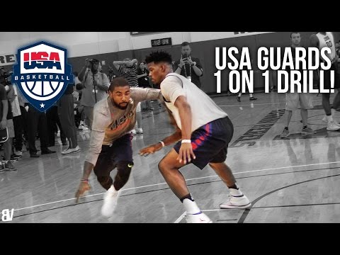 usa-basketball-1-on-1!-kyrie,-jimmy,-dlo-&-more-go-at-it!-team-usa-guards-go-head-to-head