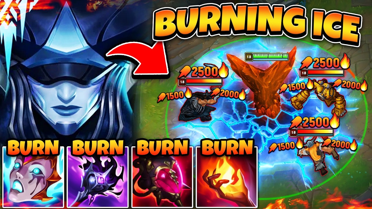 FULL BURN LISSANDRA CREATES BURNING SHARDS OF ICE (PRESS R AND WATCH THEM MELT)