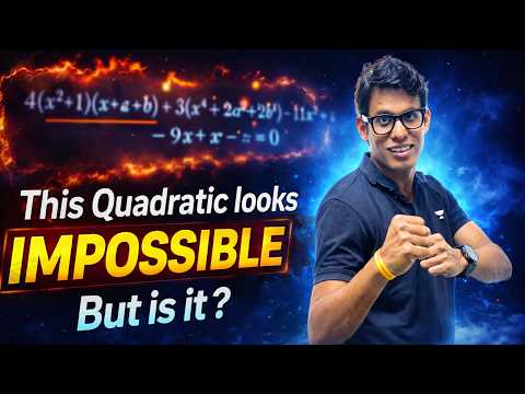 Rank Booster Quadratic Question for JEE Main 2026 April Attempt | Prashant Jain #jee2026