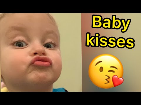 Such a CUTE VIDEO! Lovely baby kisses!