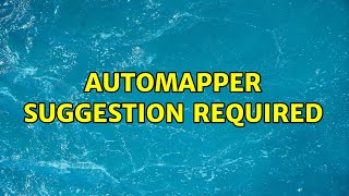 AutoMapper suggestion required