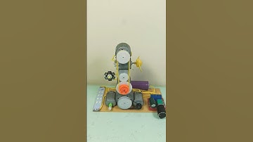 ELECTRONIC PROJECT VERTICAL ALTERNATOR ENGINE SERIES WITH SOUND LIKE TURBO ENGINE