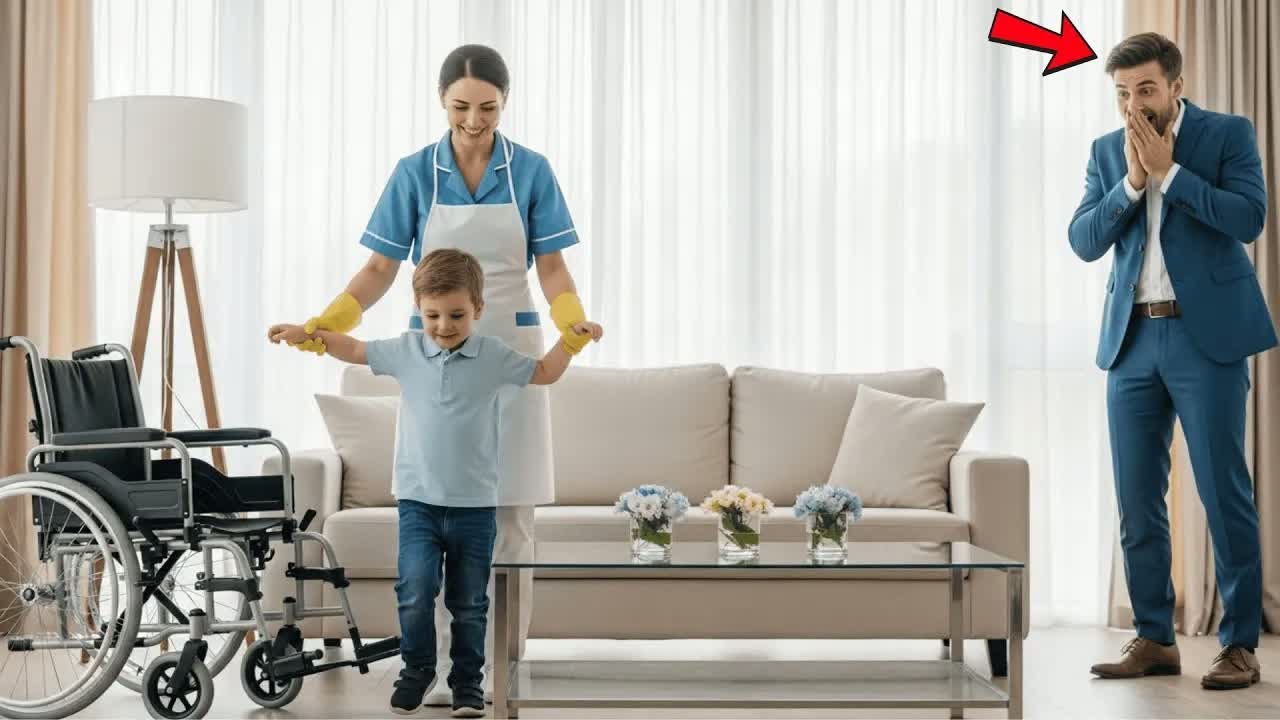 Nessun Medico Ci Riuscì… Ma Una Colf Fece L’Impossibile Con Il Figlio Del Milionario!