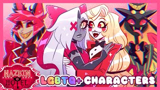 Drawing HAZBIN HOTEL LGBTQ+ Characters