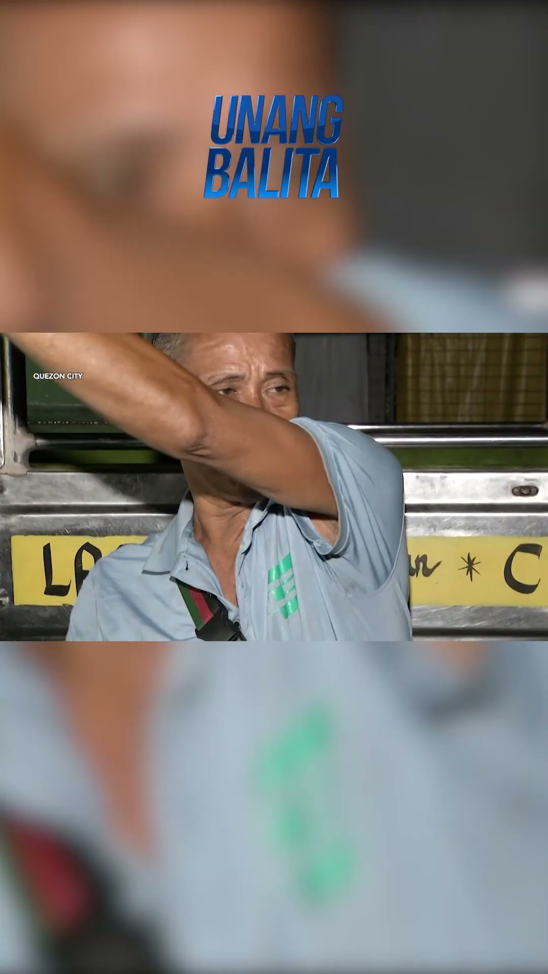 Ilang pasahero, tumalon mula sa jeep na hinoldap ng isang lalaki #shorts | Unang Balita