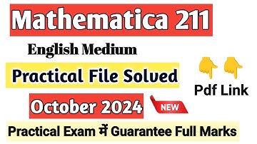 Nios 10th class Maths Solved Practical File in English Medium nios maths practical file #NIOS