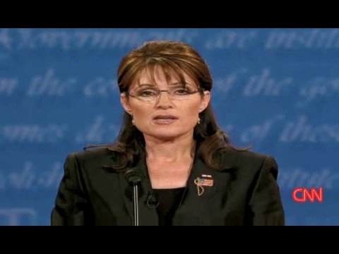 Palin: Economy is hurting @ Washington University Debate