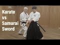 Karate vs samurai sword