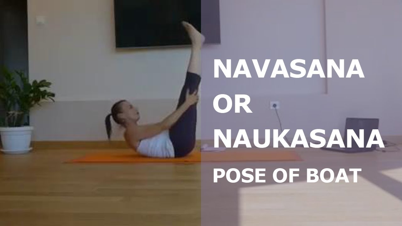 Naukasana Yoga also known as the boat posture