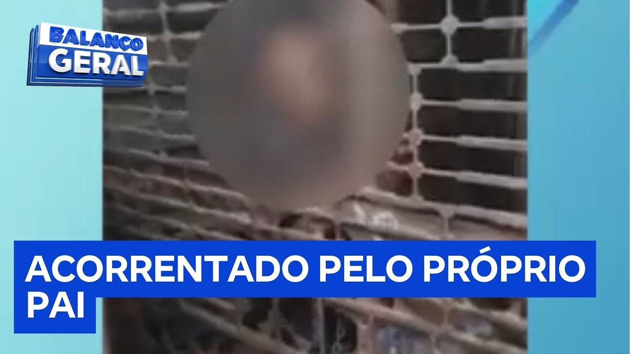 Pai é detido após manter filho com esquizofrenia acorrentado em casa