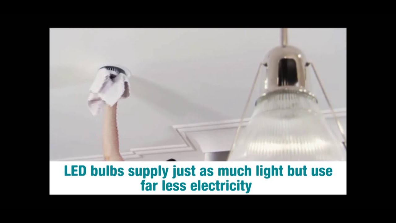 Using Led Light Bulbs Use LED Light Bulbs and Save Electricity - YouTube