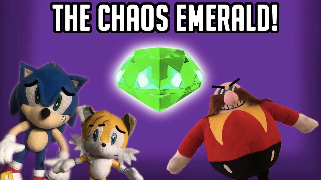 Sonic Plush Adventures The Chaos Emerald Youtube 
