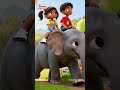 பெரிய யானை பாடல் - Big Big Elephant Song | Nursery Rhymes for kids | Galatta Kids| Cat Song | Shorts