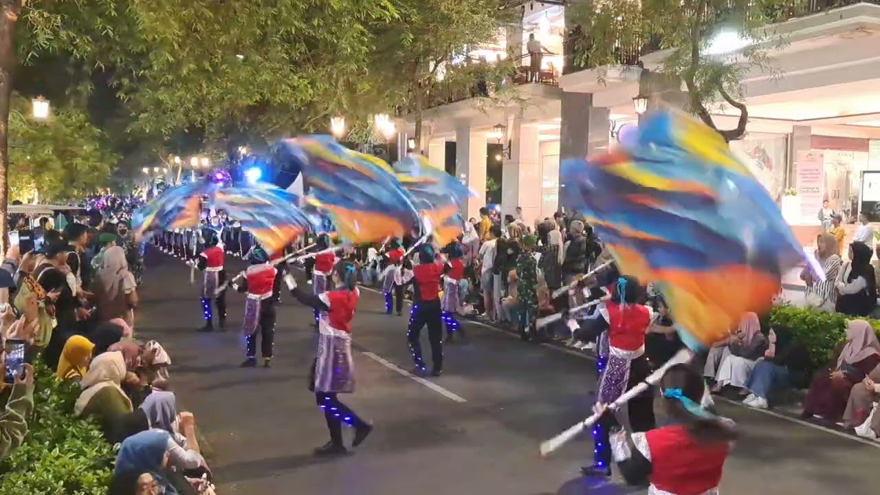 KORPS DIGITA MARCHING BAND SEKOLAH TINGGI MULTIMEDIA YOGYAKARTA - STREET PARADE PIALA RAJA HB CUP 24