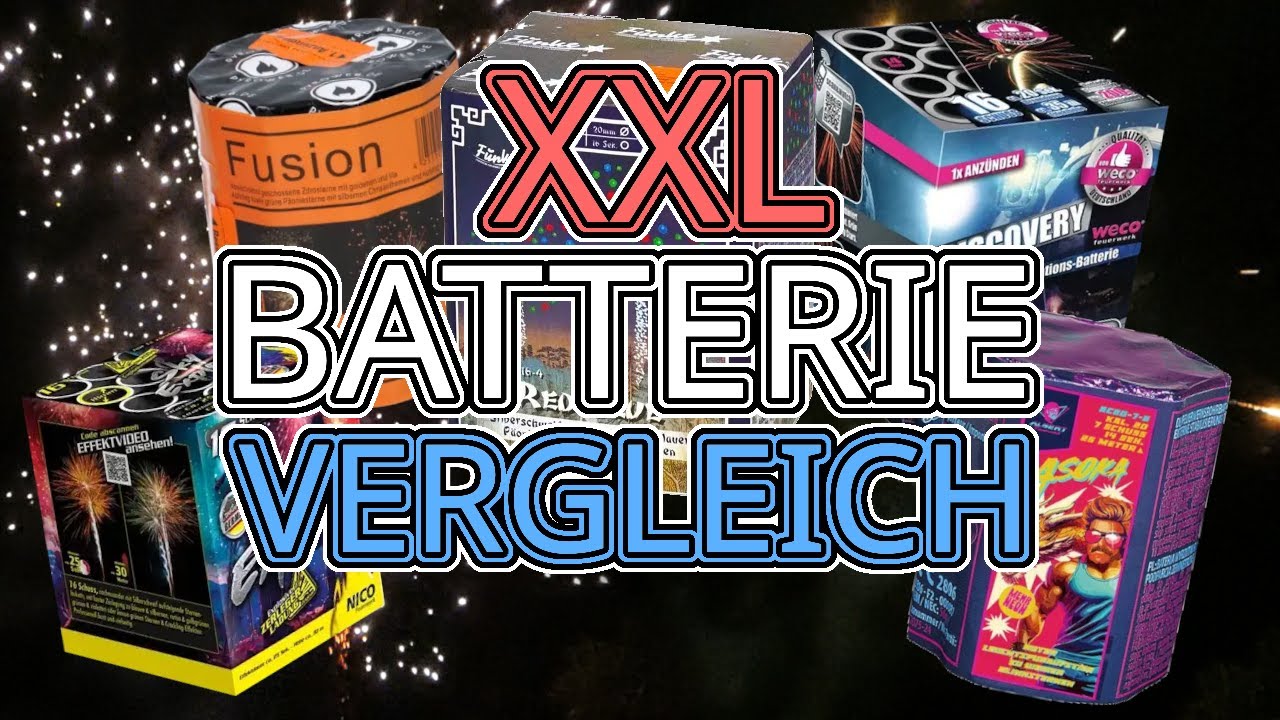 🧡💙 XXXL BILLIG BATTERIEN VERGLEICH! 🧡💙 | 17 Batterien!