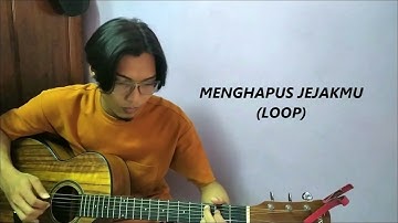 Menghapus Jejakmu - Peterpan Acoustic Loop Cover with Lyrics