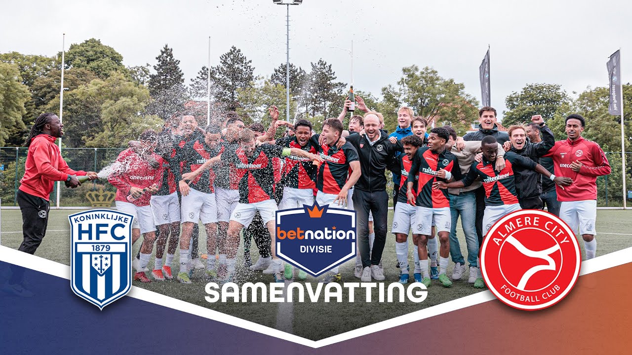 Jong Almere HANDHAAFT zich met verve 💪⚽| Koninklijke HFC vs. Jong