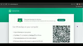 How to link Whatsapp to pc web.   @XFixChannel screenshot 5