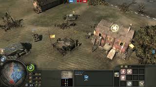 Company Of Heroes 2v2 British Army Long Gameplay COH 1