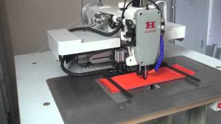 Heavy duty high speed automatic sewing machine for lashing straps and lifting slings
