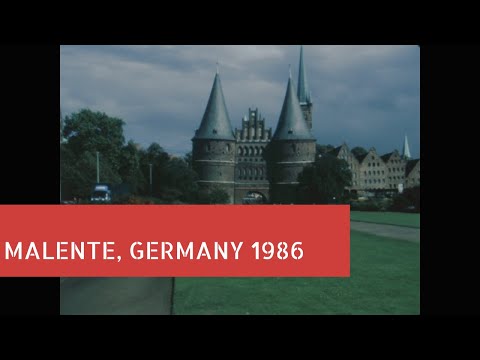Malente, Germany 1986 Archive Footage