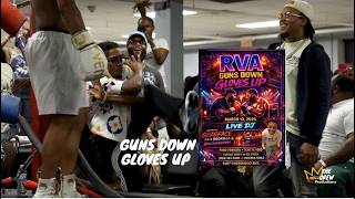 RVA Guns Down Gloves Up