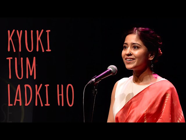 Kyuki Tum Ladki Ho - Shweta Tripathi Sharma ft Abhin | Priyanshi Bansal | UnErase Poetry class=